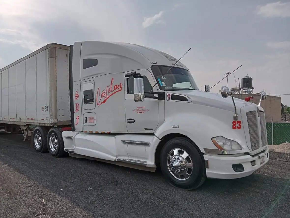 Servicio de transporte en caja seca 53 pies - Transportes Castelán